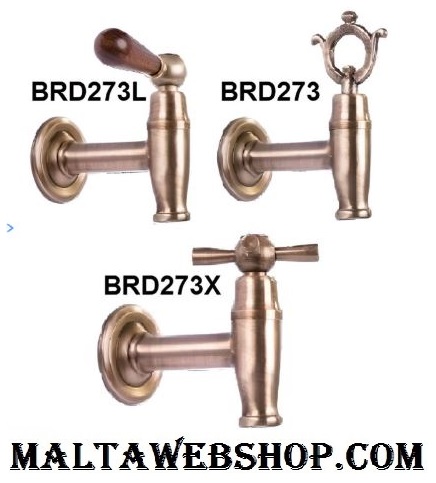 Outdoor water tap with cross handle in malta - maltawebshop.com
